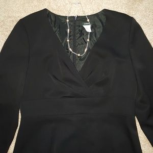 SALE J. Crew fully lined Black dress